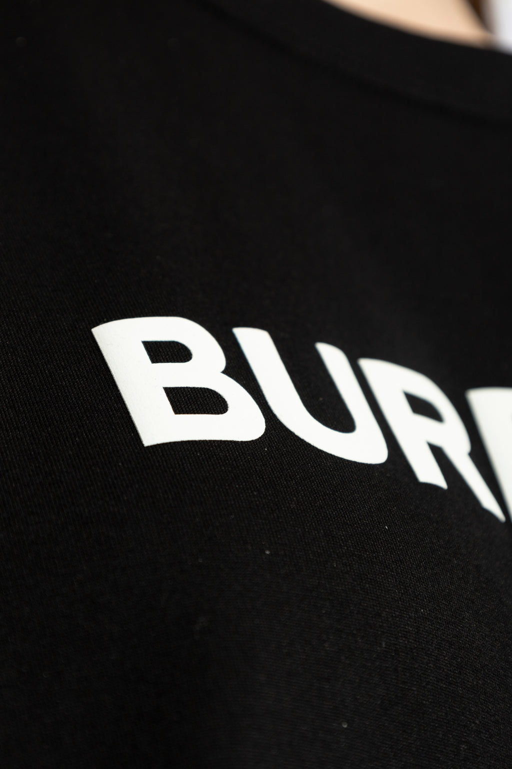 Burberry Black Printed T-shirt