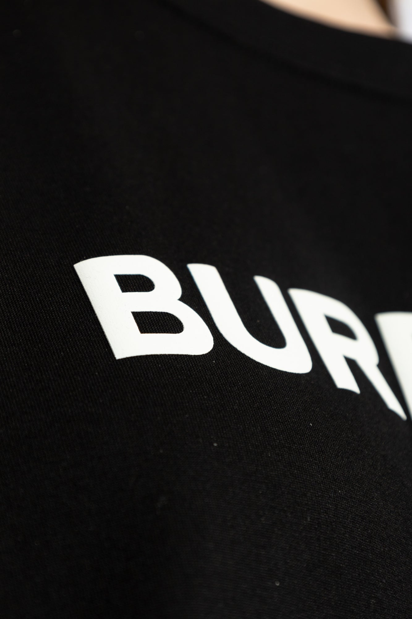 Burberry Black Printed T-shirt