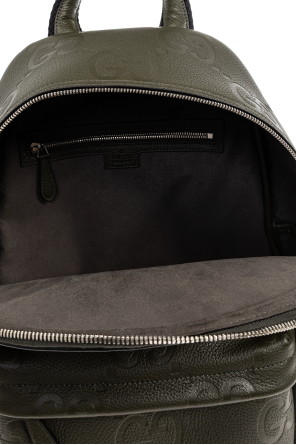 Gucci Green Monogram Backpack