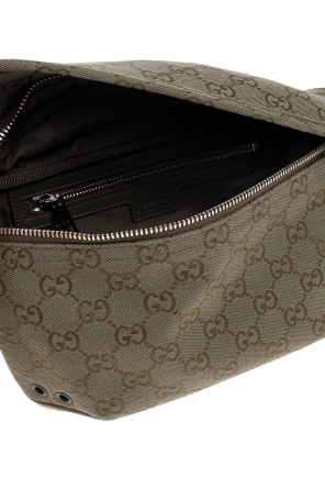 Gucci Green Belt Bag With 'GG' Pattern