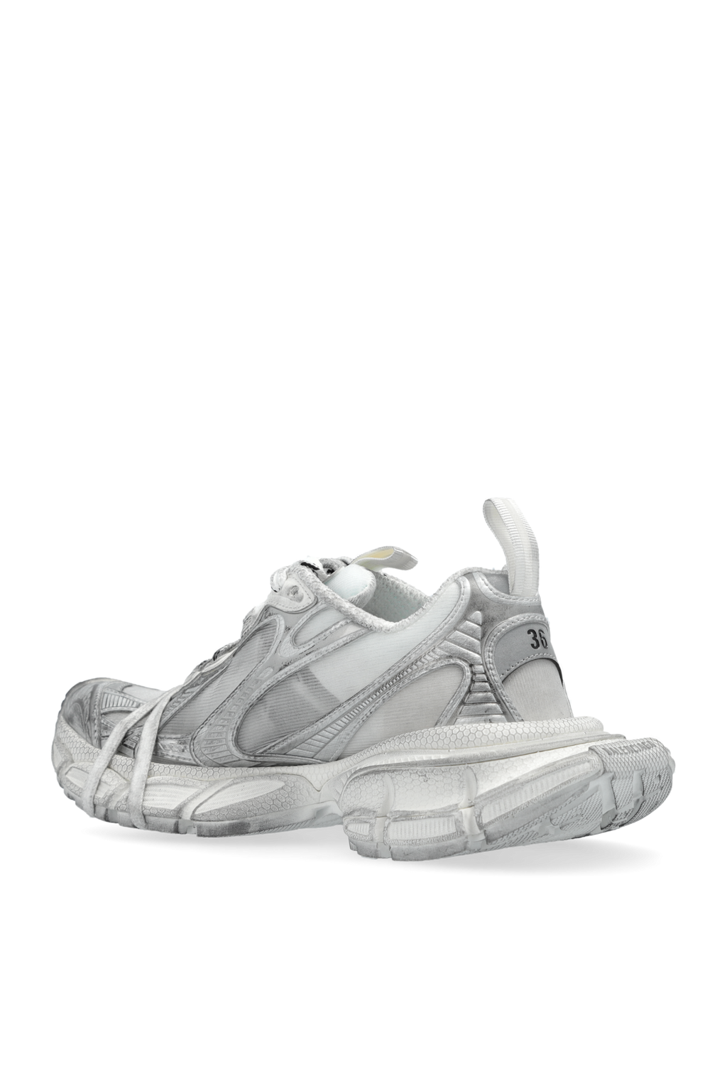 Balenciaga SILVER Sport Shoes 3XL 734731 WTRMH-9080