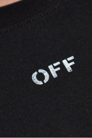 Off-White Black T-Shirt With Logo