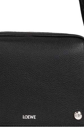 Loewe Black Shoulder Bag "Pebble Medium"