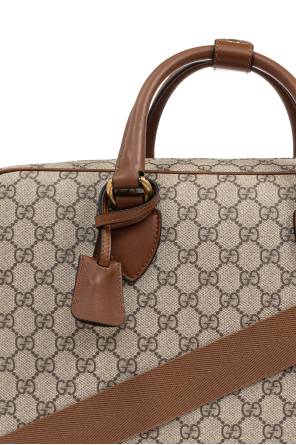 Gucci Beige Canvas Handbag GG Supreme