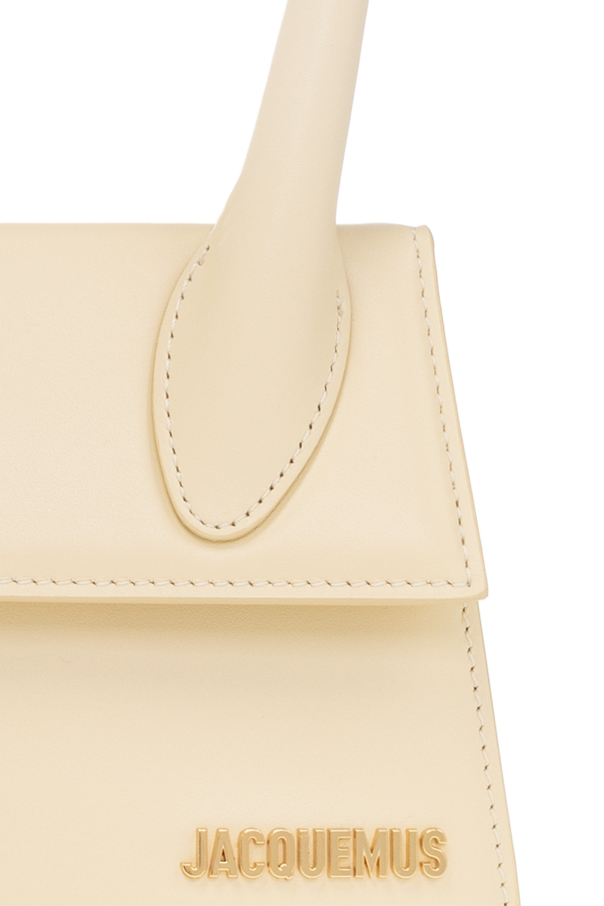 Jacquemus Cream ‘Le Chiquito Moyen’ Shoulder Bag