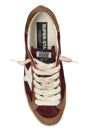 Golden Goose Burgundy ‘Super-Star Penstar Classic With’ Sports Shoes
