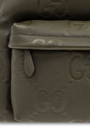 Gucci Green Monogram Backpack