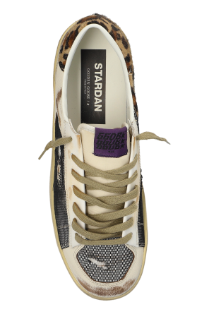 Golden Goose Cream ‘Stardan Under Net Star’ Sports Shoes
