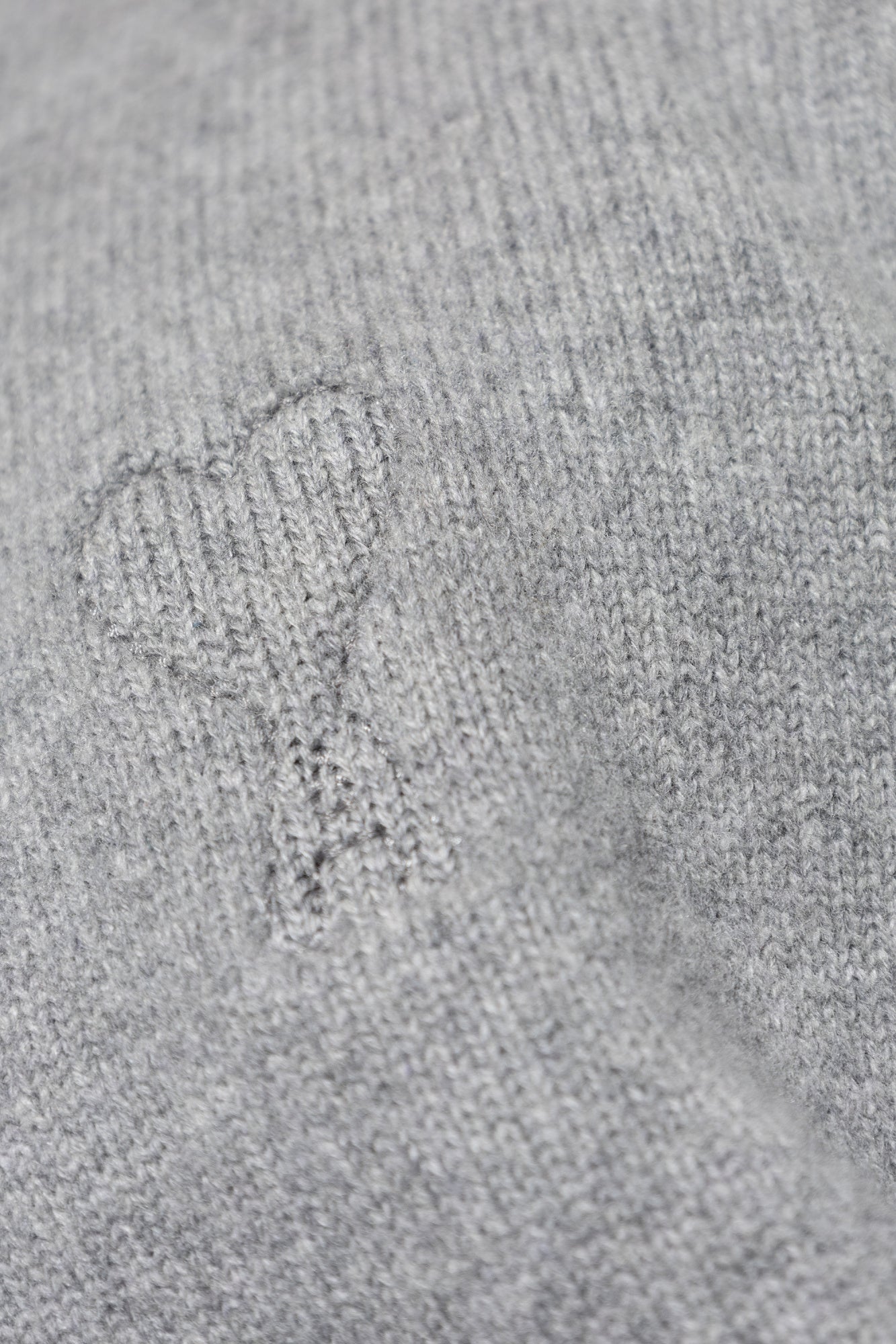 Ami Alexandre Mattiussi Grey Wool Turtleneck