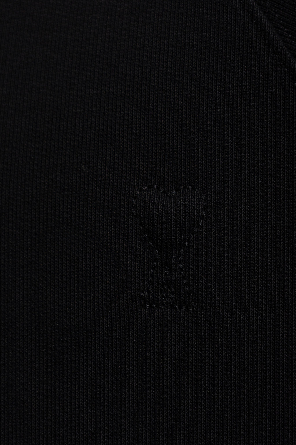 Ami Alexandre Mattiussi Black Sweatshirt With Logo