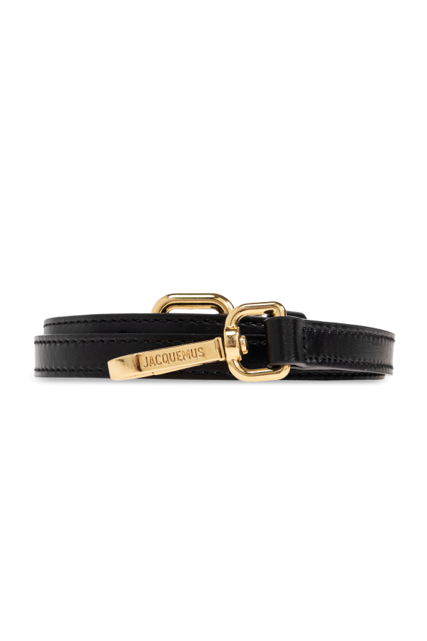 Jacquemus Black Handbag "Bambino Large"