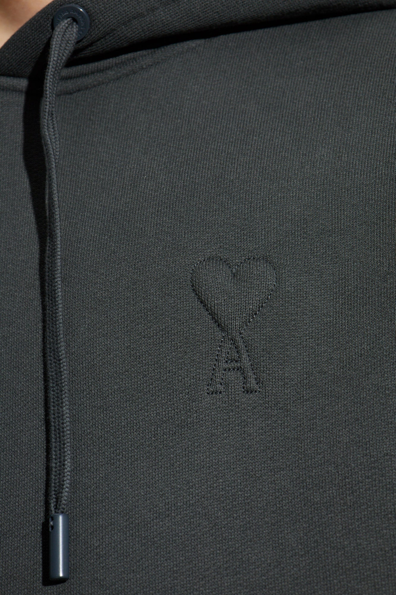 Ami Alexandre Mattiussi Grey Sweatshirt With Logo