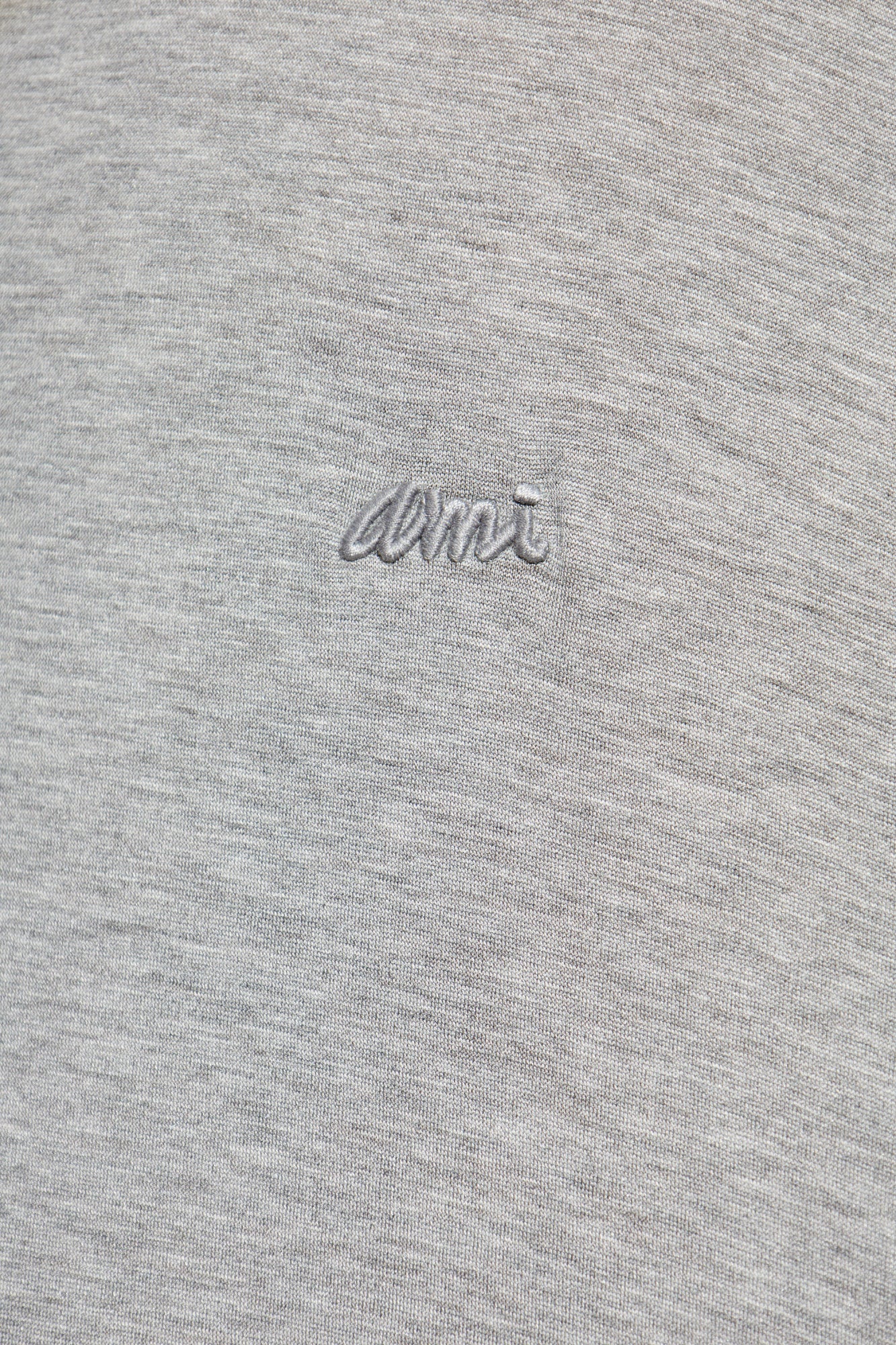 Ami Alexandre Mattiussi Grey T-shirt With Logo
