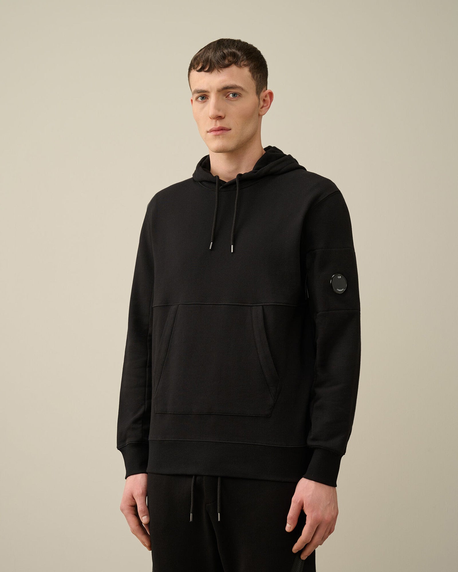 C.P. Company Худі чорний 14CMSS023A005086W
