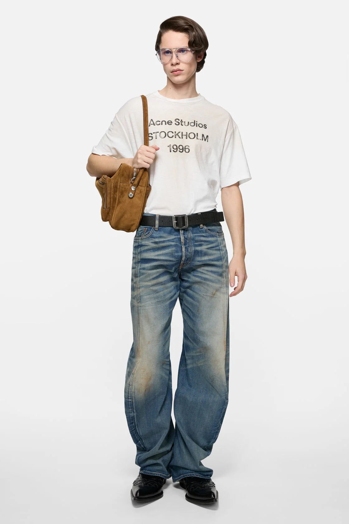 Acne Studios Футболка біла CL0196DC6