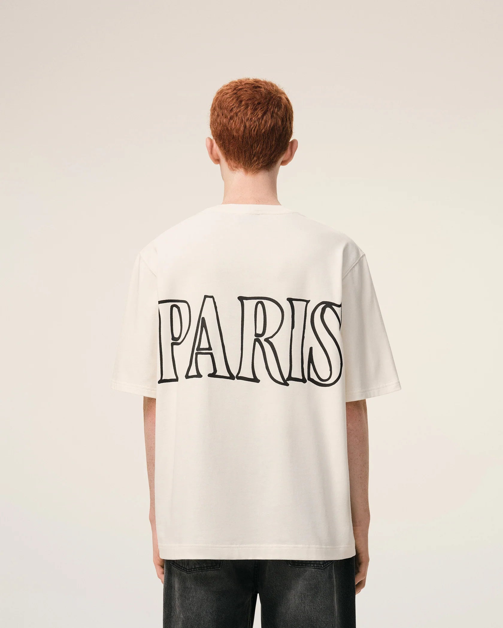 Ami Paris Футболка бежева UTS380.726.136