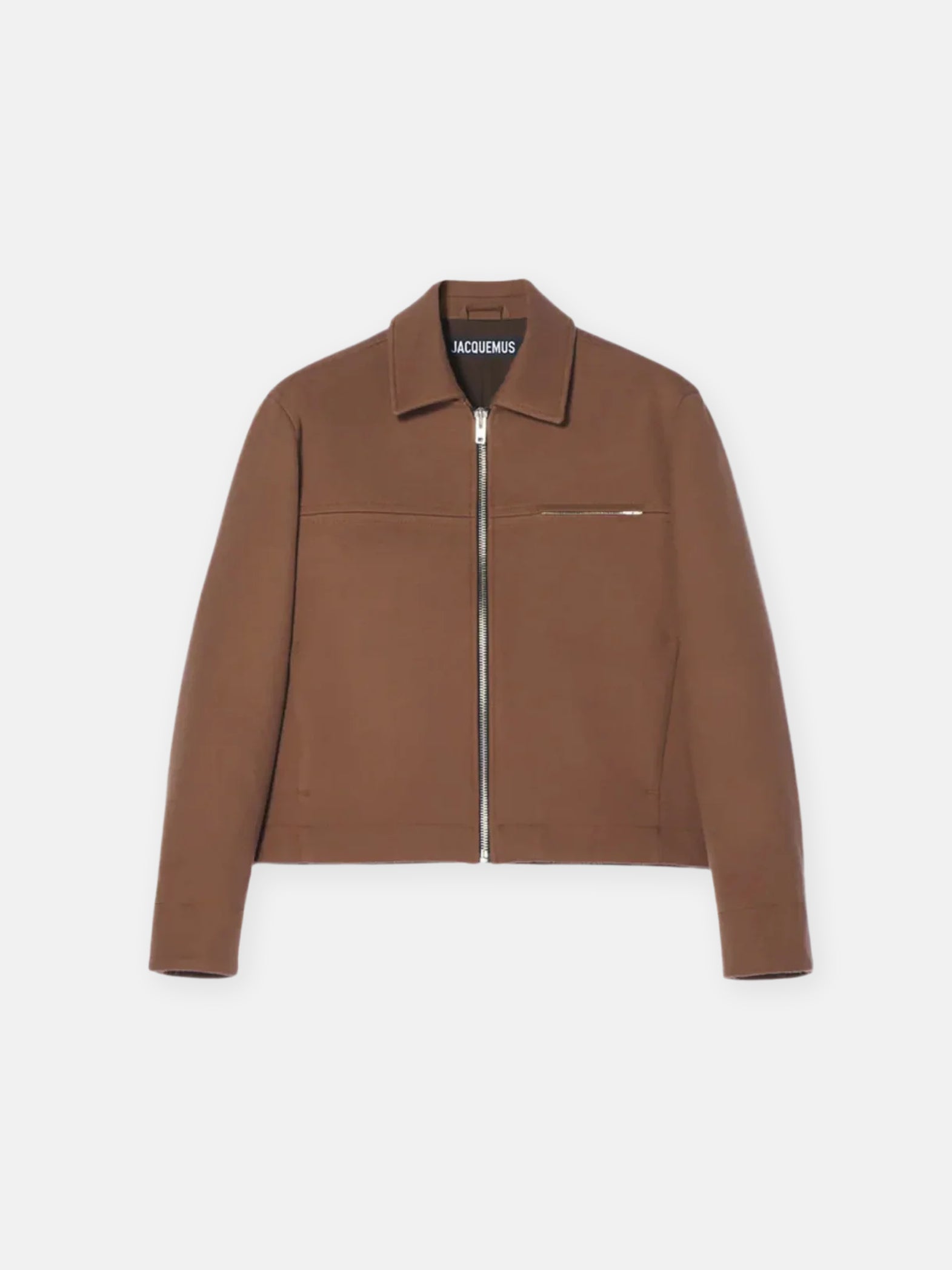 Jacquemus Куртка коричнева Blouson Asao 212553M180017
