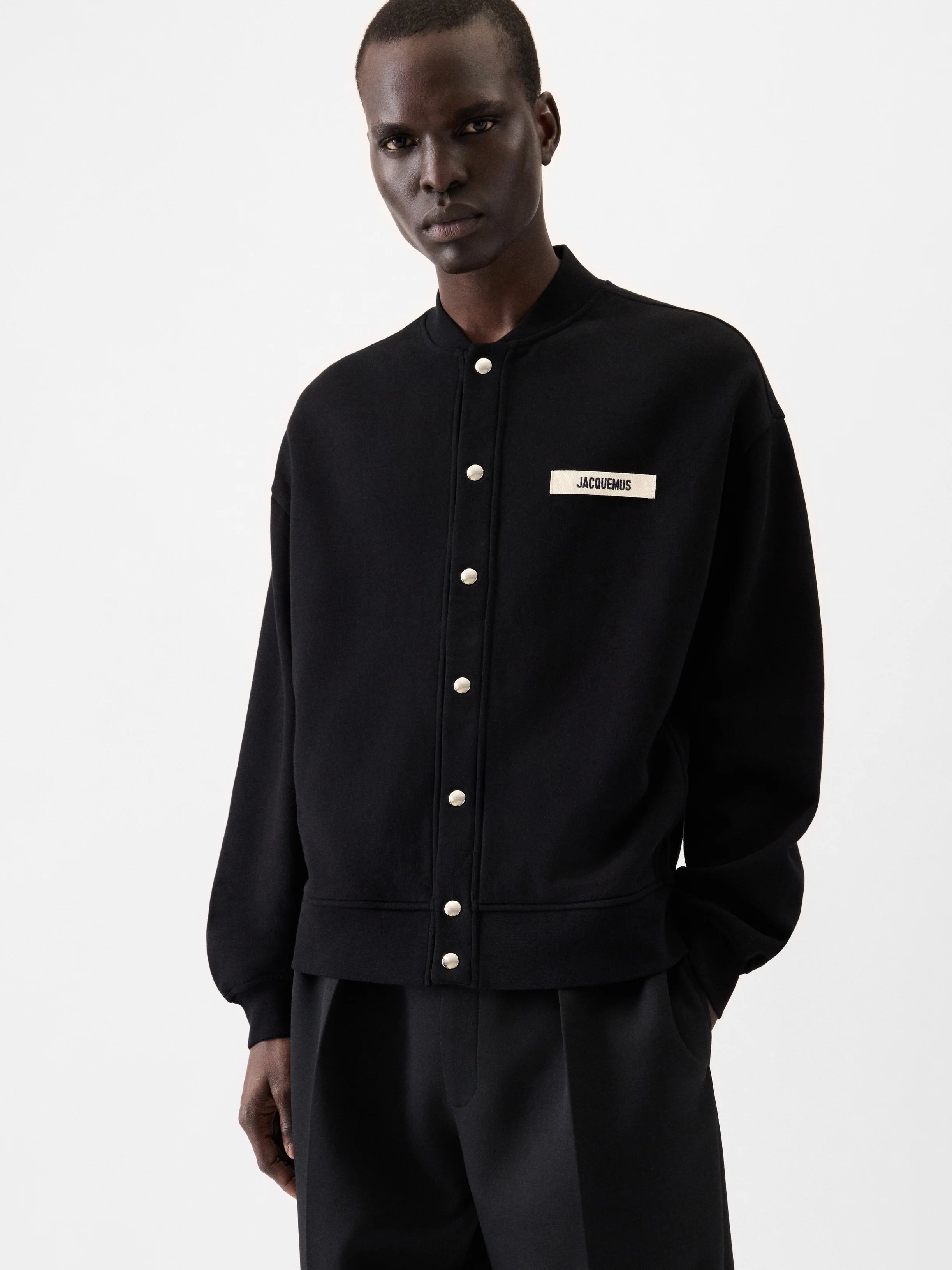 Jacquemus Кардиган чорний Gros Grain CDM00576AJ00126990