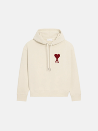 Ami Paris Худі бежевий Ami De Coeur USW779.747.A016