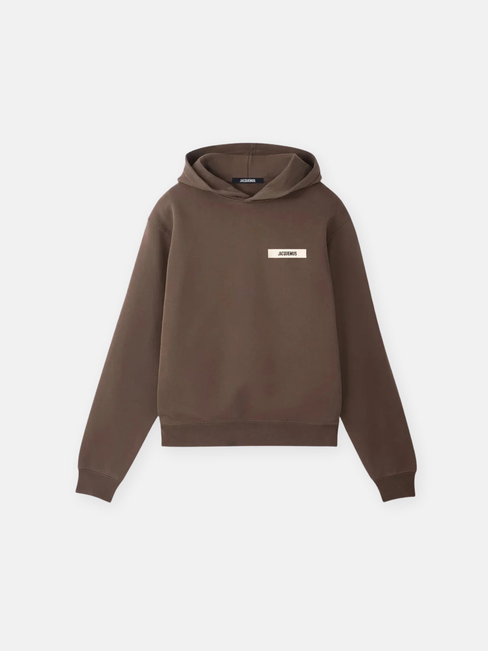Jacquemus Худі коричневий Gros Grain 245JS247-2036-880
