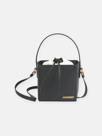 Jacquemus Сумка чорна Le Seau Carré 213BA17