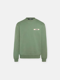 Jacquemus Світшот зелений Gros Grain 245JS206-2036-512