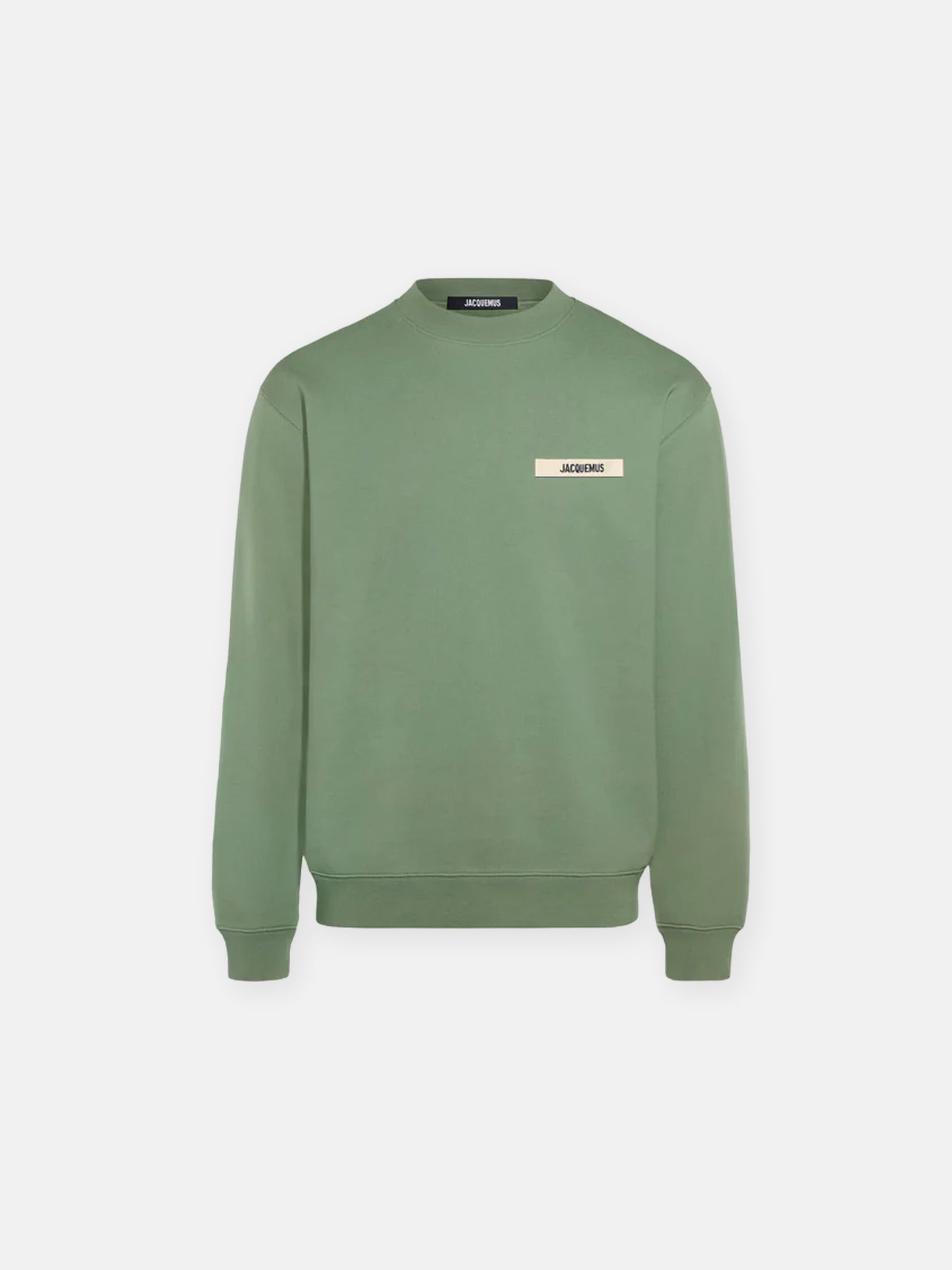 Jacquemus Світшот зелений Gros Grain 245JS206-2036-512