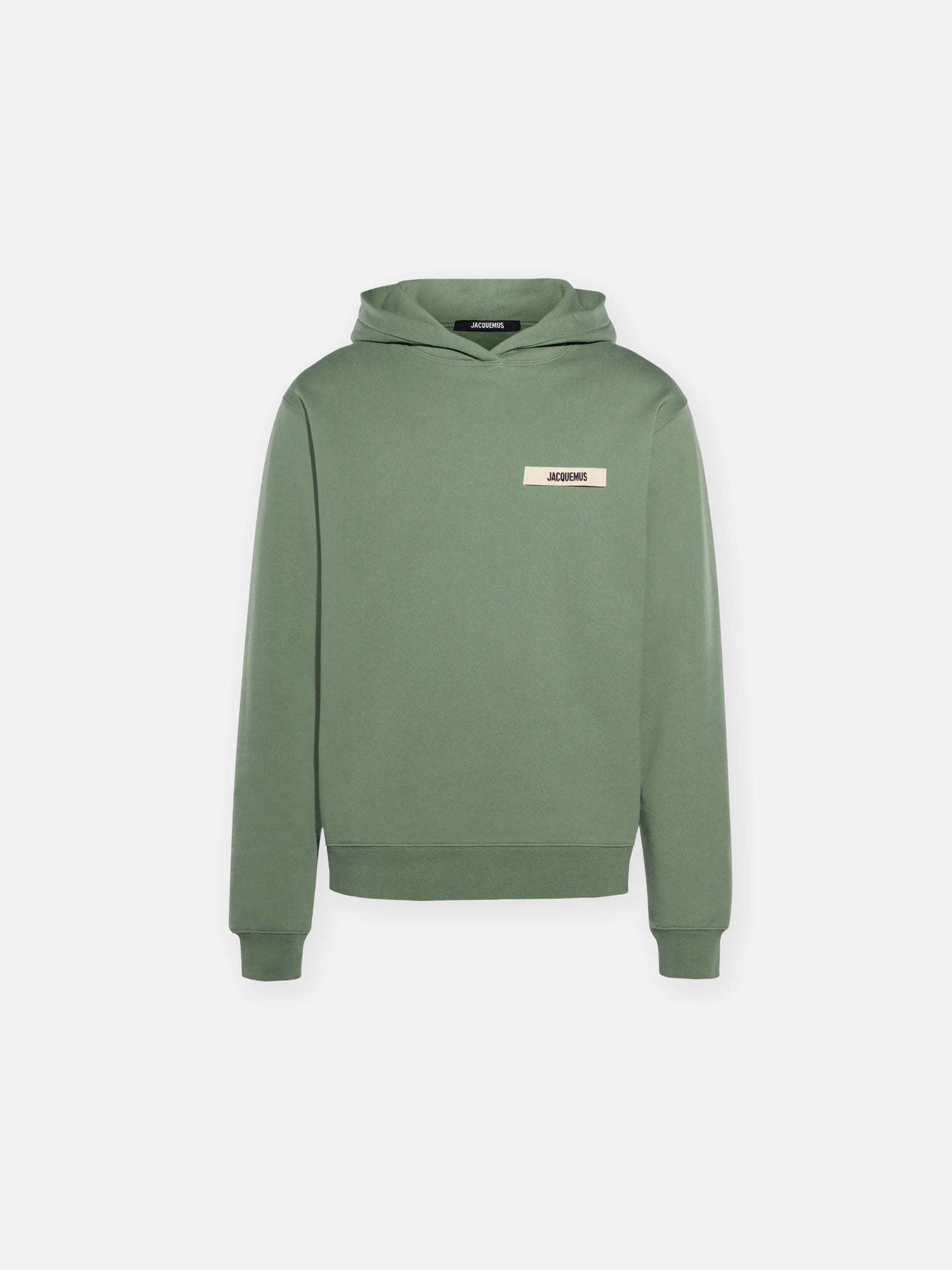 Jacquemus Худі зелений Gros Grain 245JS247-2036-512