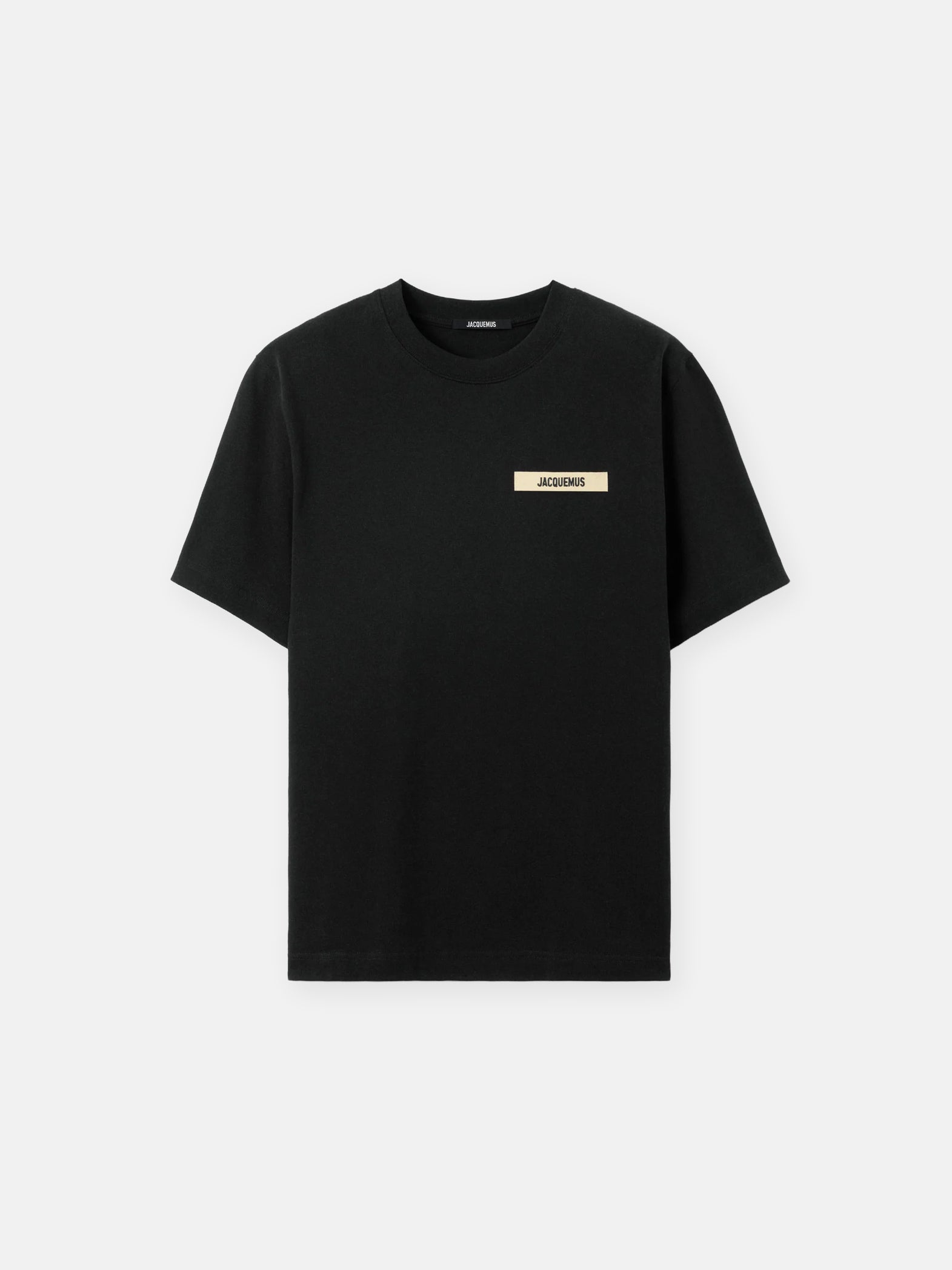Jacquemus Футболка чорна Gros Grain 245JS208-2125-990