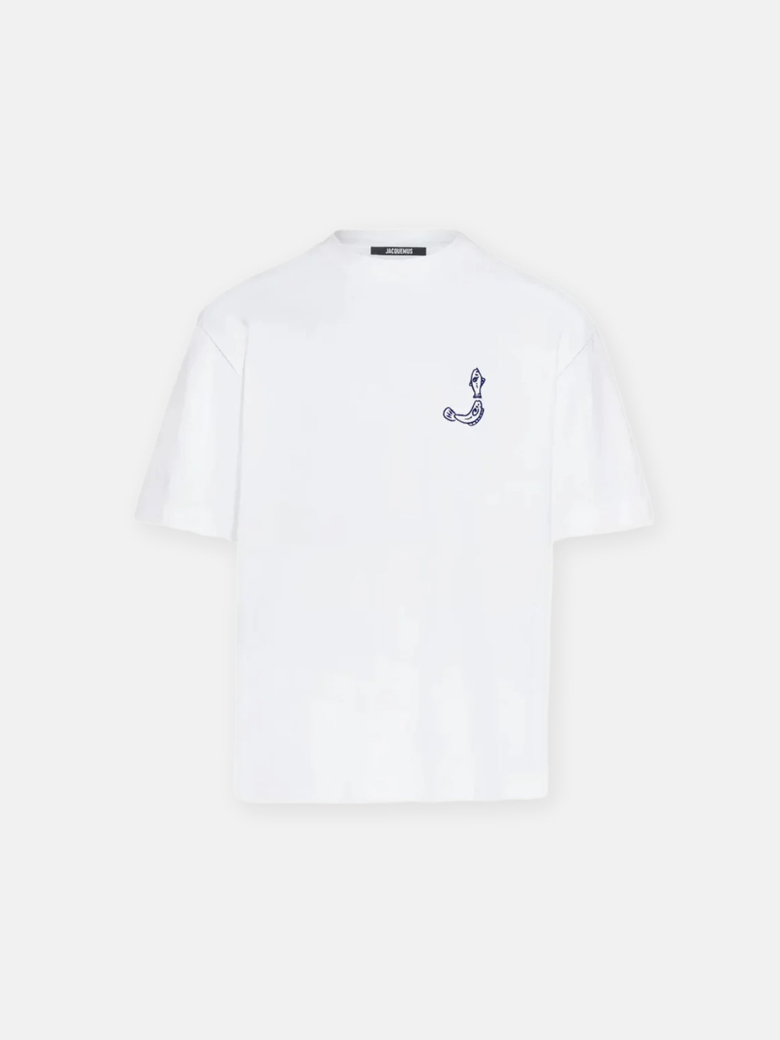 Jacquemus Футболка біла 246JS151-2125-100