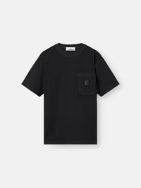 undefined 2100032 ORGANIC COTTON JERSEY 'FISSATO' EFFECT, photo 1