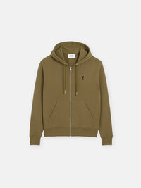 Ami Paris Худі зелений Ami De Coeur HSW765.730.298