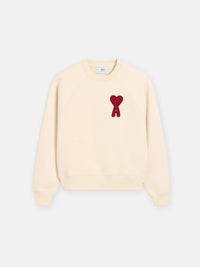 Ami Paris Світшот бежевий Ami De Coeur USW065.747.136