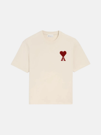 Ami Paris Футболка бежева Ami De Coeur UTS362.726.A016