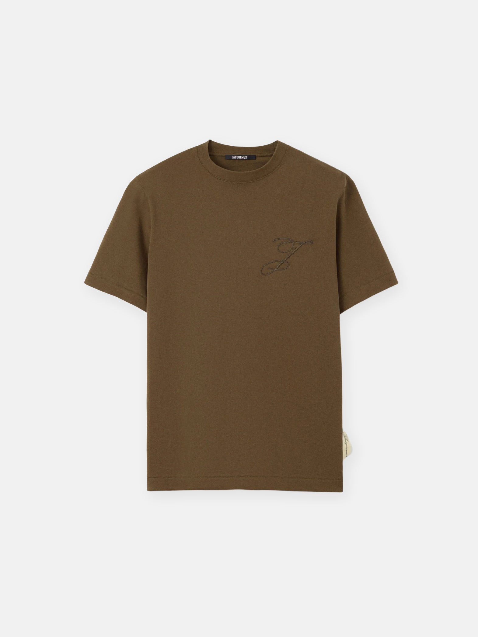 Jacquemus Футболка коричнева TSU00319AJ00226560