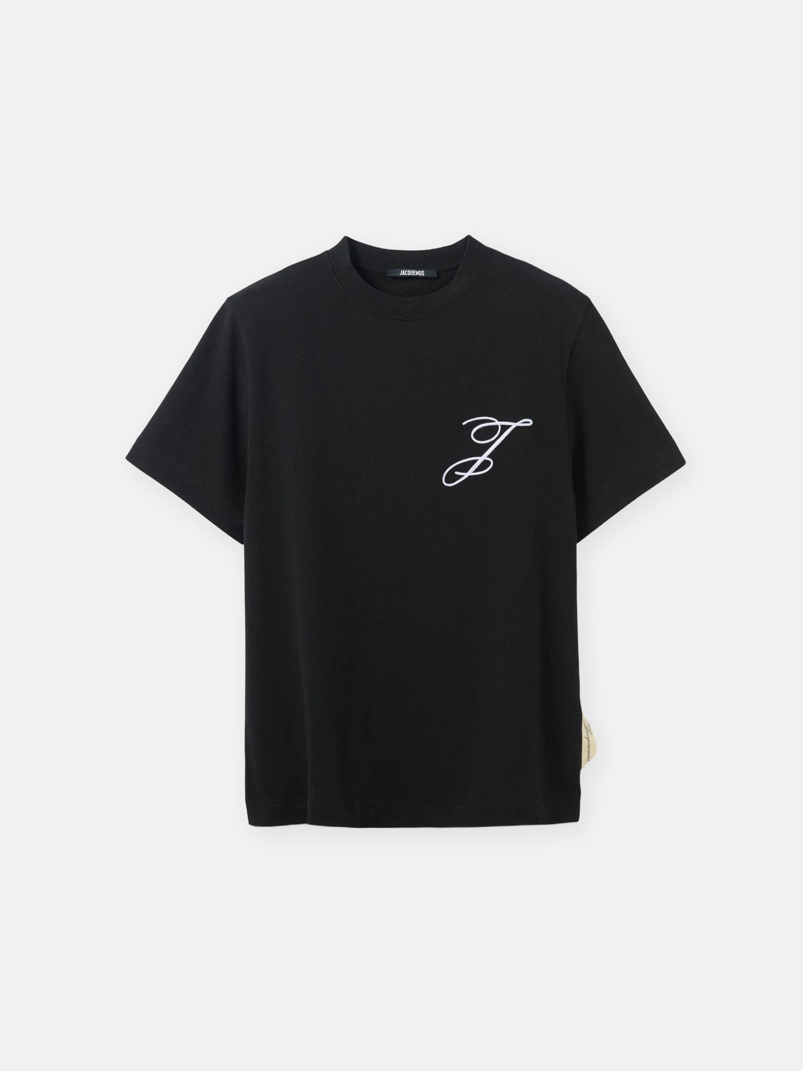 Jacquemus Футболка чорна TSU00319AJ00226990